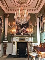 Sean Valentines fabulous gilded study, using C18 cornice, CR16 and ARMS on the ceiling aswell as my metal overmantel frames for pictures